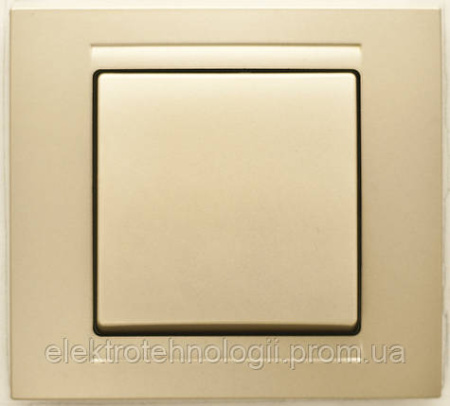 Вимикач Gunsan Moderna Metallic золото
