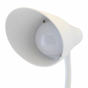 Світлодіодна настільна лампа 5w з регулюванням рівня яскравості + USB Right Hausen біла